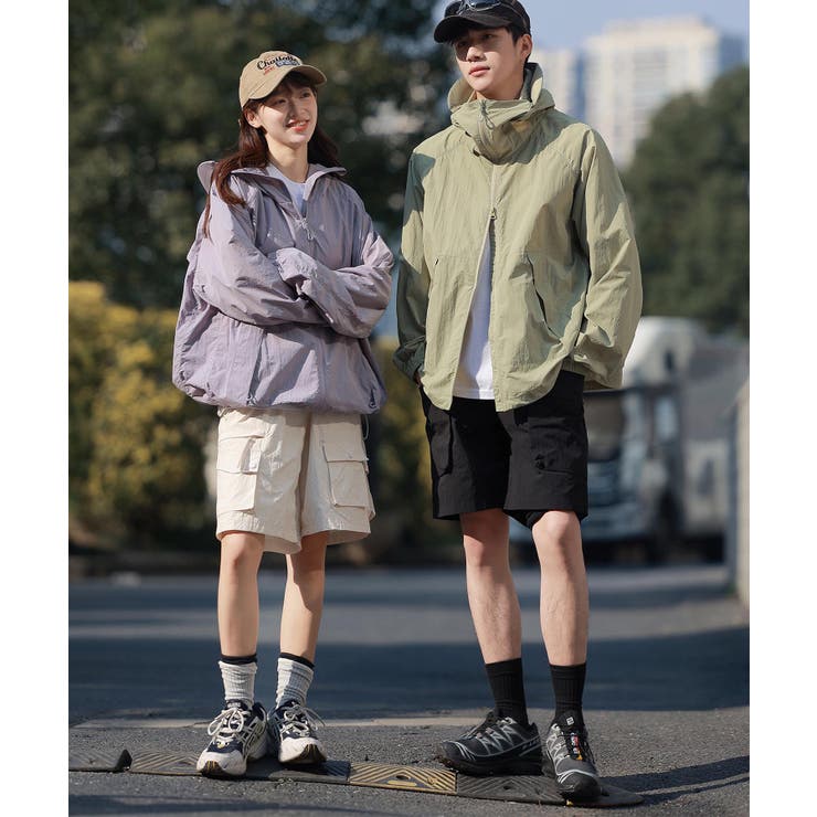 フード付きアウトドアジャケット | aimoha  | 詳細画像30 