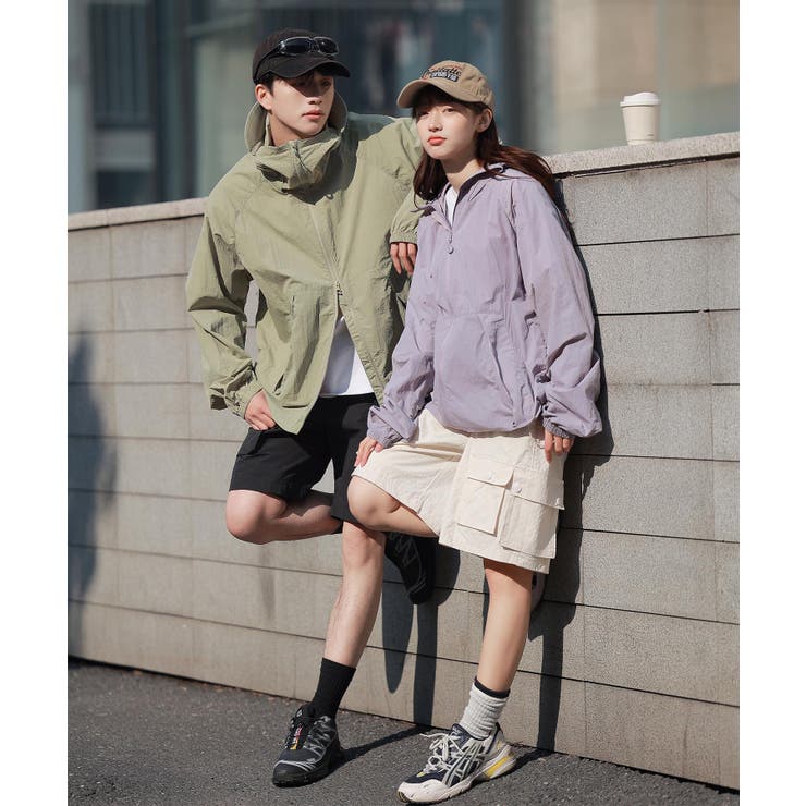 フード付きアウトドアジャケット | aimoha  | 詳細画像31 