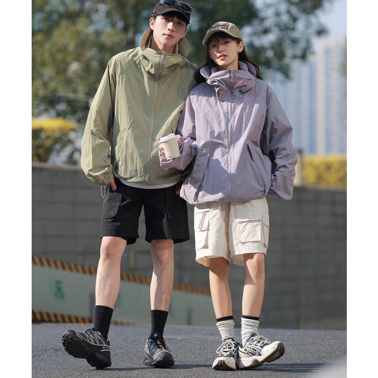 フード付きアウトドアジャケット | aimoha  | 詳細画像36 