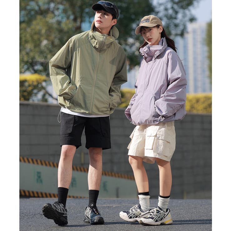 フード付きアウトドアジャケット | aimoha  | 詳細画像37 