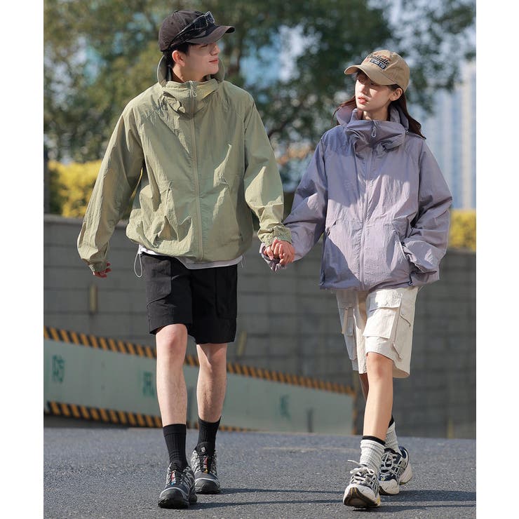 フード付きアウトドアジャケット | aimoha  | 詳細画像39 