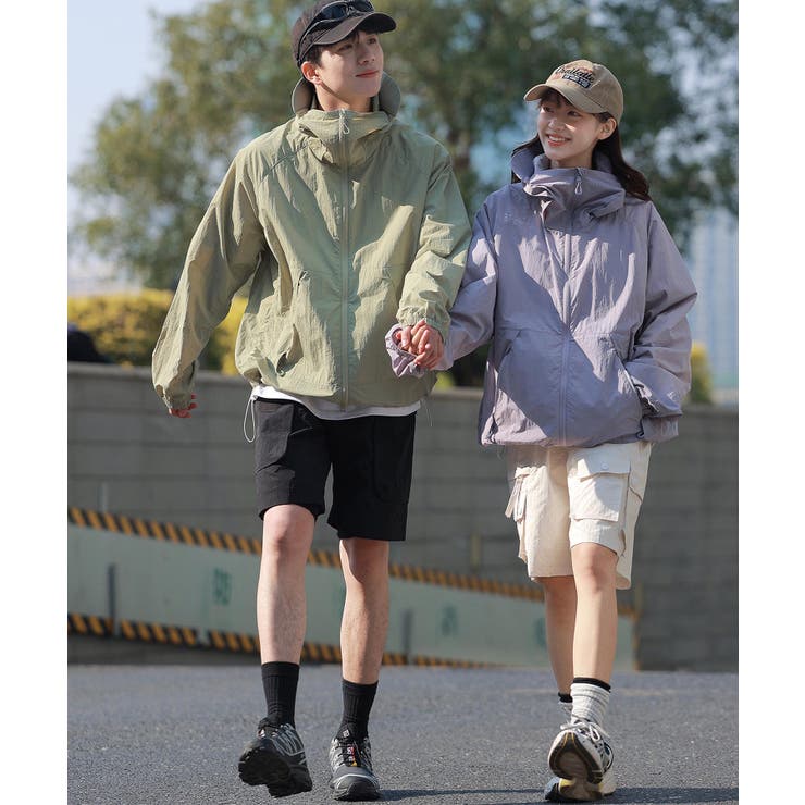 フード付きアウトドアジャケット | aimoha  | 詳細画像40 