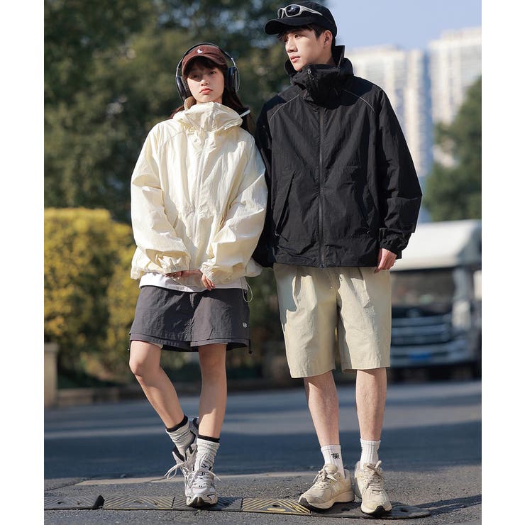 フード付きアウトドアジャケット | aimoha  | 詳細画像45 