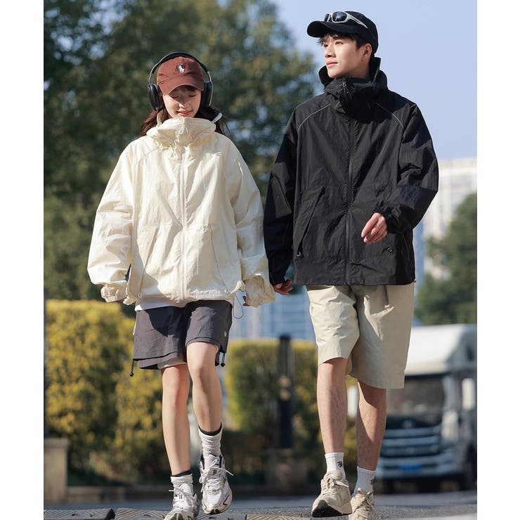 フード付きアウトドアジャケット | aimoha  | 詳細画像47 