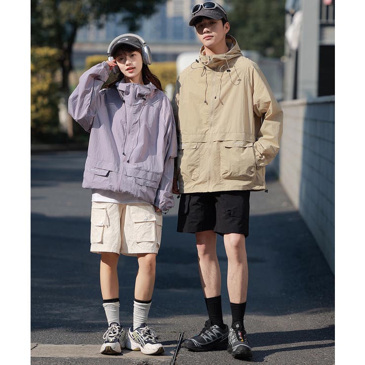 ライトフードジャケット パーカー | aimoha men | 詳細画像13 