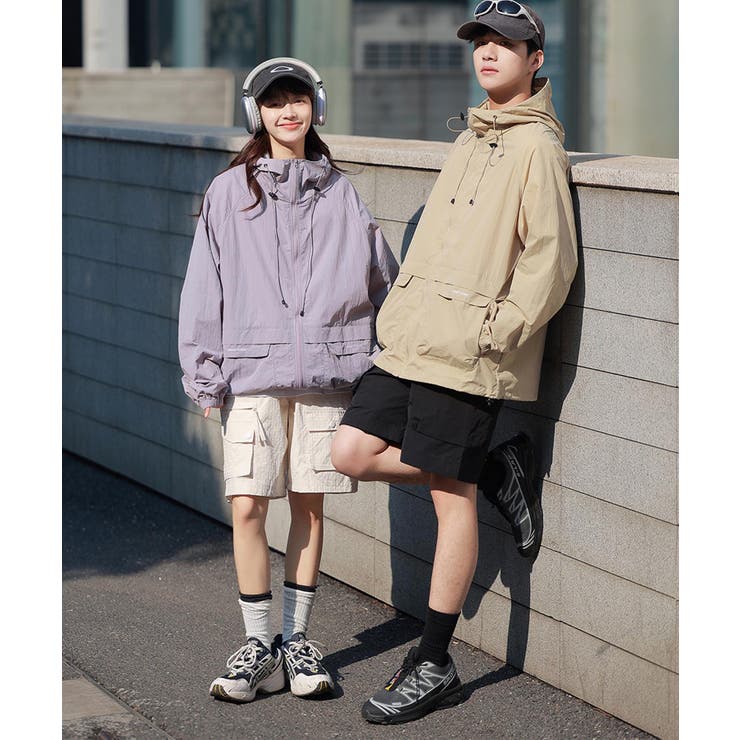 ライトフードジャケット パーカー | aimoha men | 詳細画像17 