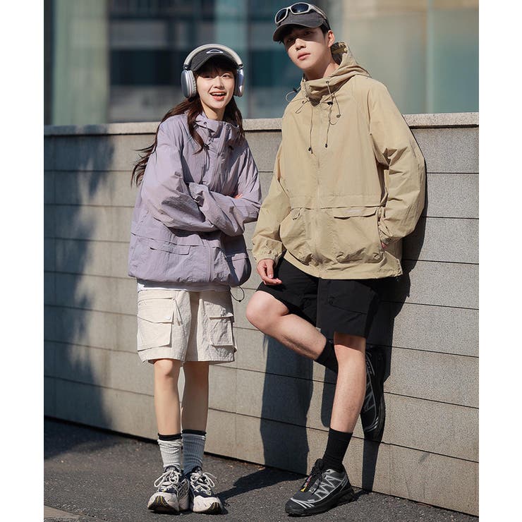 ライトフードジャケット パーカー | aimoha men | 詳細画像18 