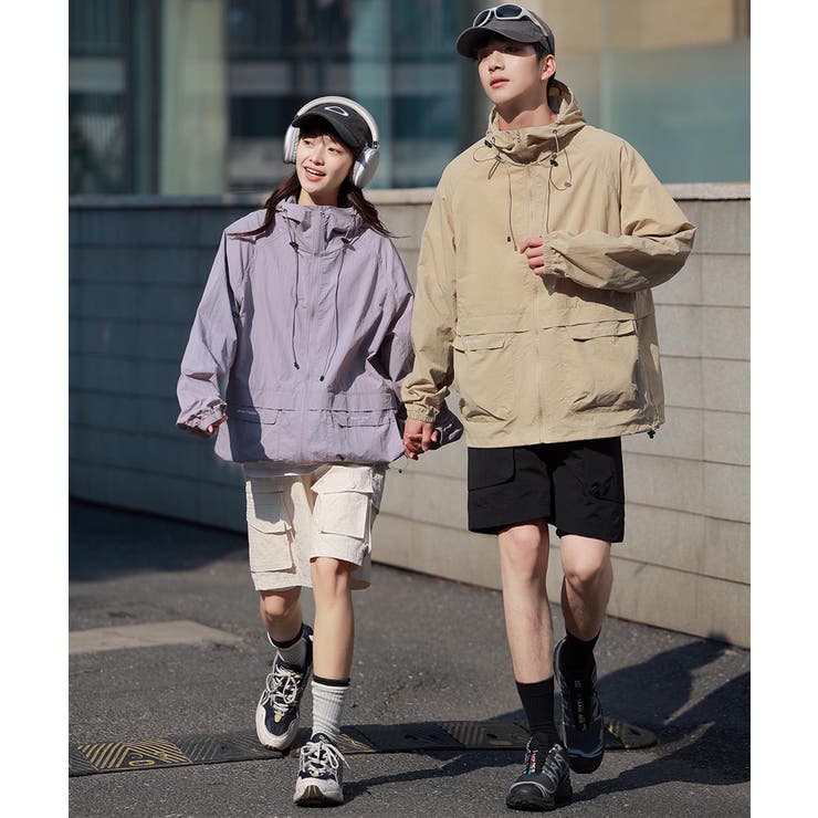 ライトフードジャケット パーカー | aimoha men | 詳細画像20 