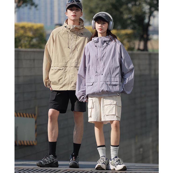 ライトフードジャケット パーカー | aimoha men | 詳細画像23 