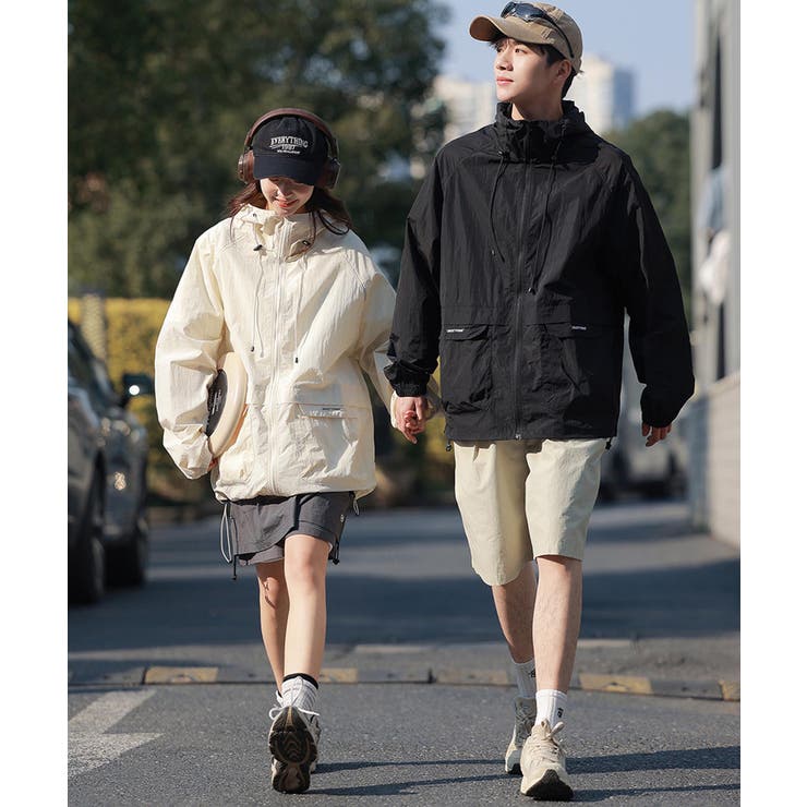 ライトフードジャケット パーカー | aimoha men | 詳細画像30 