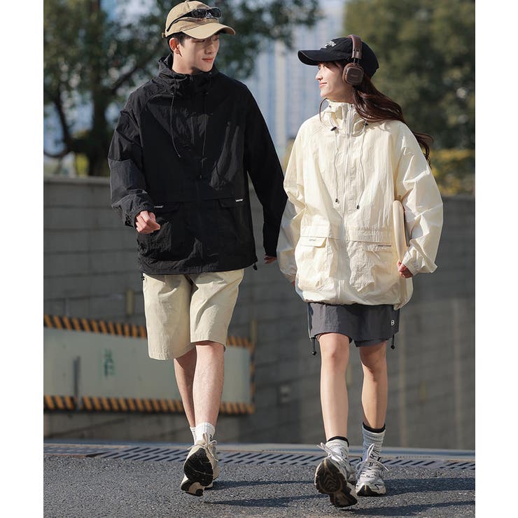 ライトフードジャケット パーカー | aimoha men | 詳細画像33 