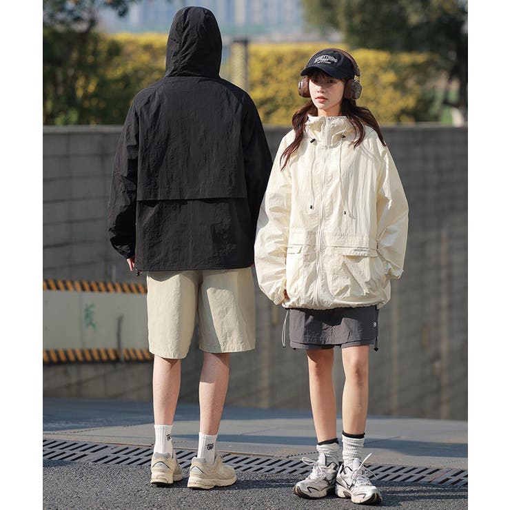 ライトフードジャケット パーカー | aimoha men | 詳細画像37 