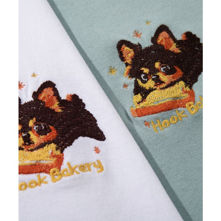 HOOK -original- DOGワンポイント刺繍ロンTEE | HOOK | 詳細画像27 