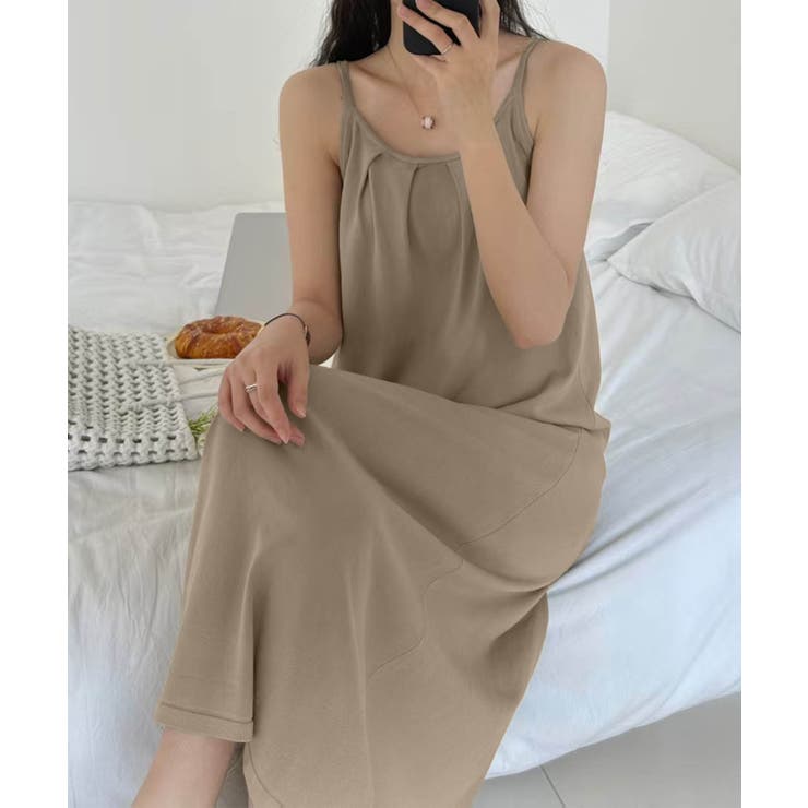 【aimoha】キャミソールロングワンピース | aimoha  | 詳細画像2 