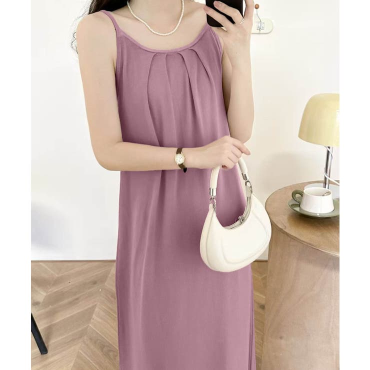 【aimoha】キャミソールロングワンピース | aimoha  | 詳細画像4 