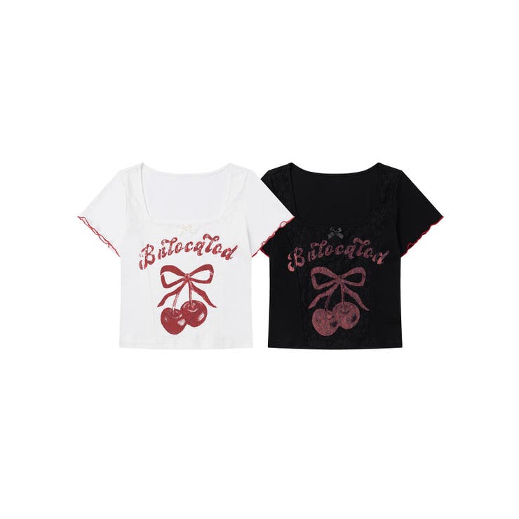 【HOOK】for girls チェリーボウトップス | HOOK | 詳細画像1 