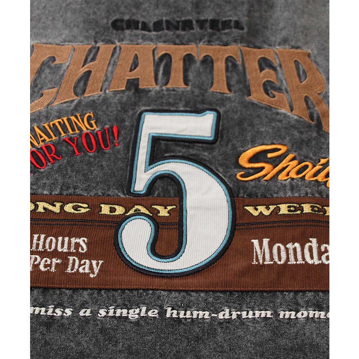 【HOOK】ヴィンテージウォッシュナンバリングTシャツ | HOOK | 詳細画像9 