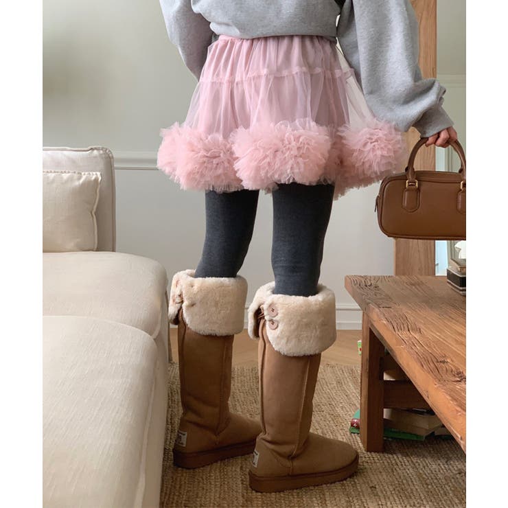 【Jasmine】チュール裾フリルボリュームミニスカート Jasmine Gra… | aimoha  | 詳細画像23 