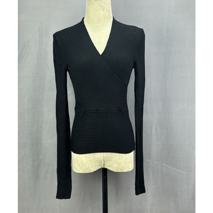 【Jasmine】カシュクールリブニットトップス Jasmine Grandif… | aimoha  | 詳細画像1 