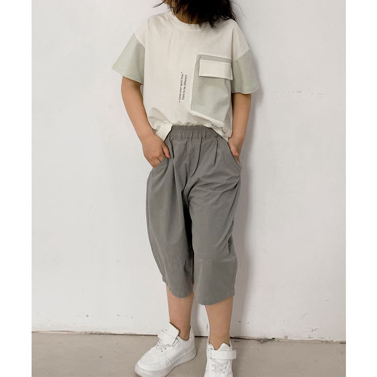 【aimoha-KIDS-】七分丈 バルーンパンツ | aimoha kids | 詳細画像19 