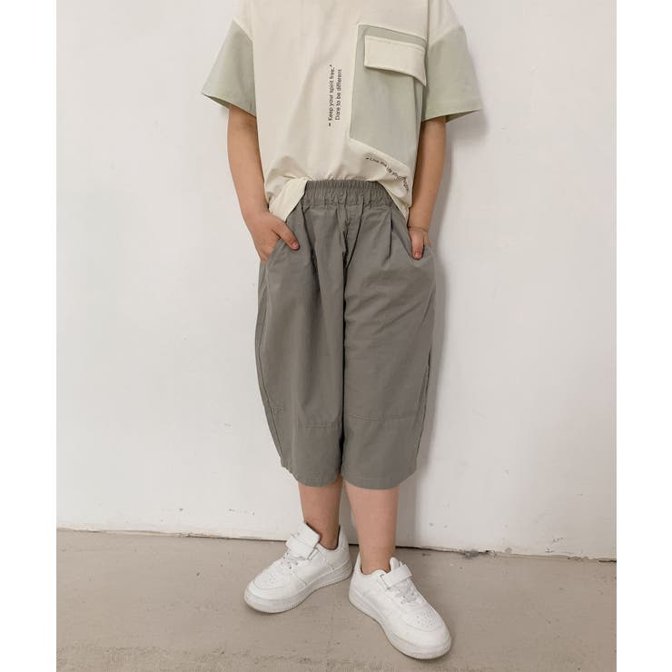 【aimoha-KIDS-】七分丈 バルーンパンツ | aimoha kids | 詳細画像20 