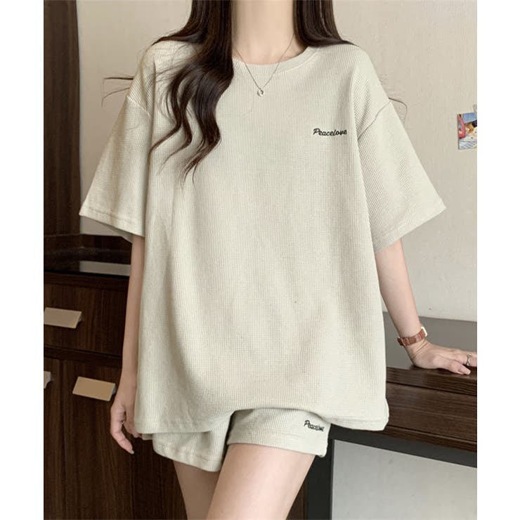 半袖+ショートパンツ カジュアルセットアップ  | aimoha  | 詳細画像9 