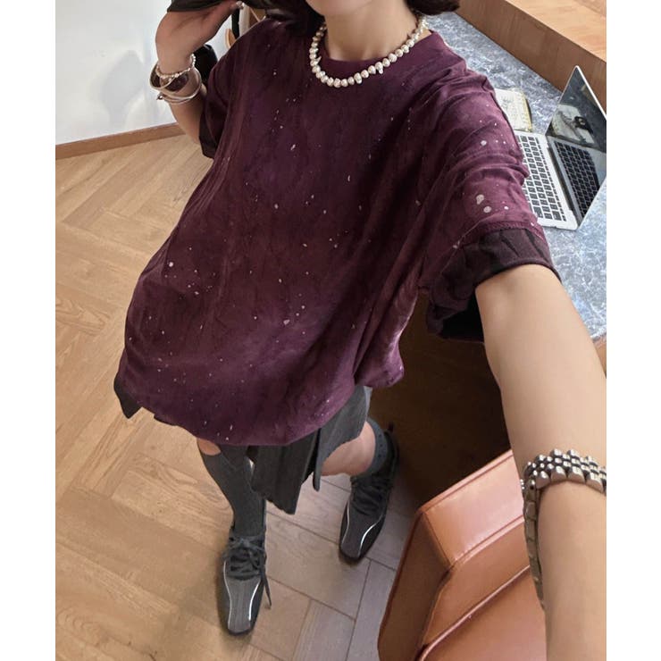 【HOOK】for girls デュアルムードプリントTシャツ | HOOK | 詳細画像26 