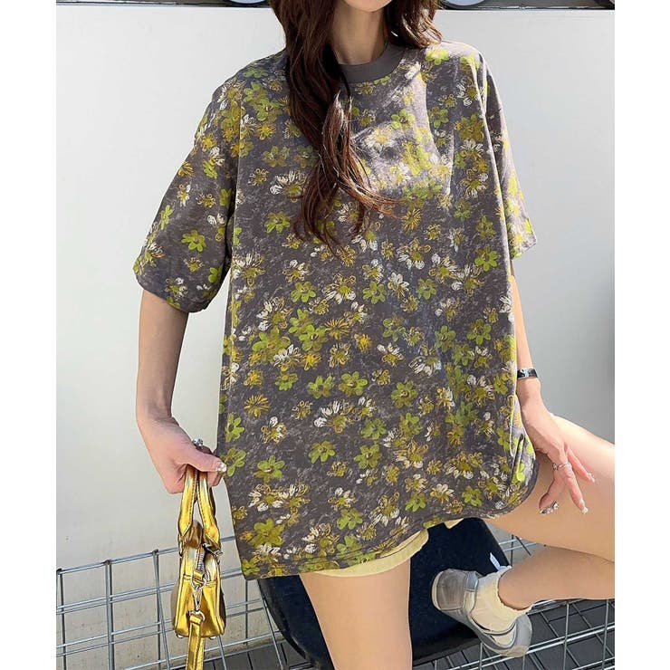 【HOOK】for girls デュアルムードプリントTシャツ | HOOK | 詳細画像7 