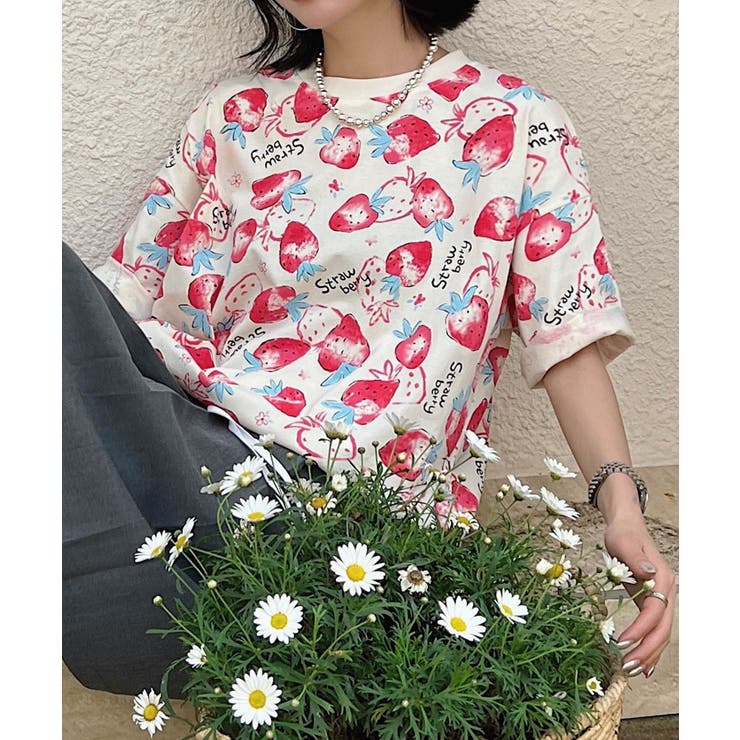 HOOK】for girls カラフルポップアートTシャツ[品番