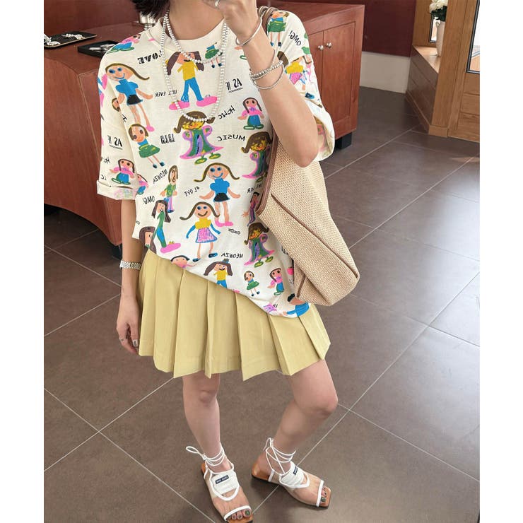 【HOOK】for girls カラフルポップアートTシャツ | HOOK | 詳細画像52 