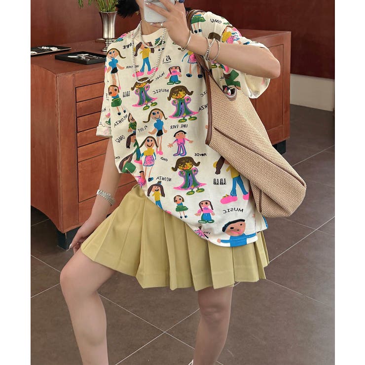 【HOOK】for girls カラフルポップアートTシャツ | HOOK | 詳細画像53 