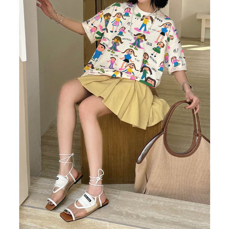 【HOOK】for girls カラフルポップアートTシャツ | HOOK | 詳細画像54 