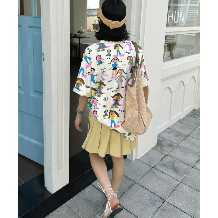 【HOOK】for girls カラフルポップアートTシャツ | HOOK | 詳細画像56 