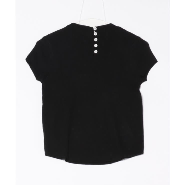 【aimoha】バックボタンデザイン半袖ハイネックトップス | aimoha  | 詳細画像27 