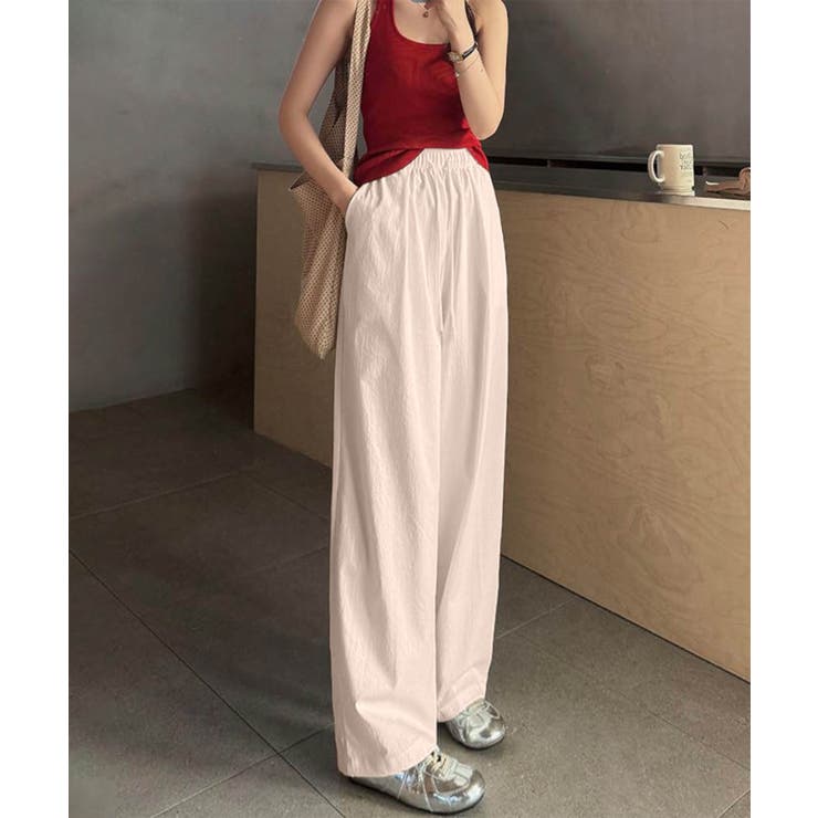 【aimoha】イージーワイドパンツ | aimoha  | 詳細画像5 