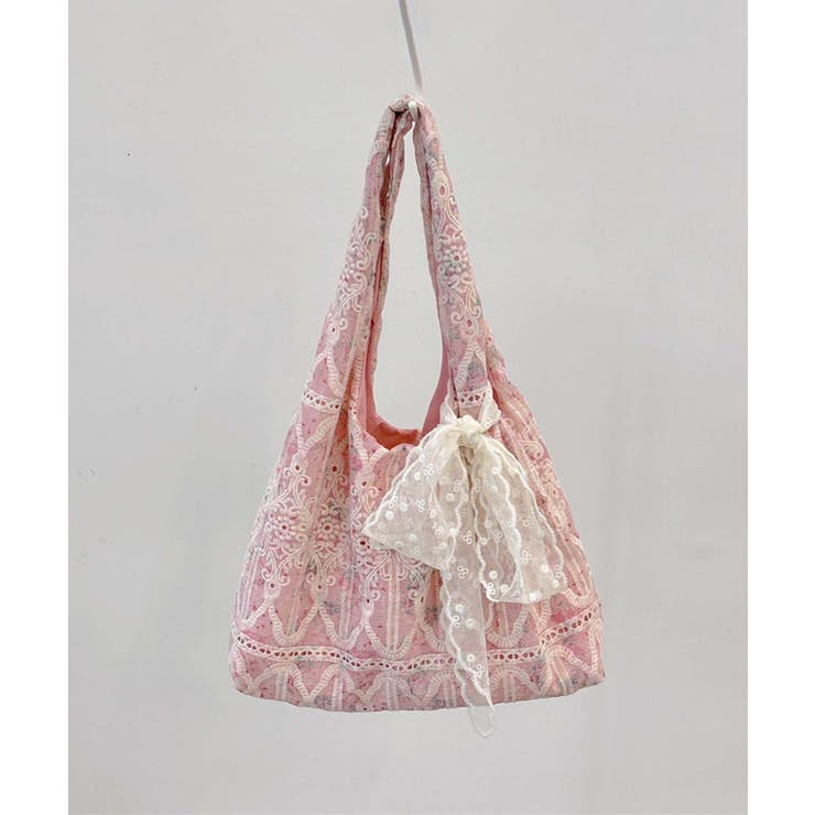 レース刺繍トートバッグ | aimoha  | 詳細画像26 