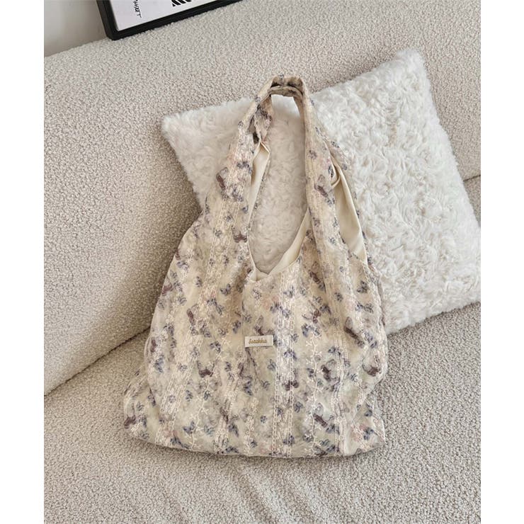 レース刺繍トートバッグ | aimoha  | 詳細画像4 