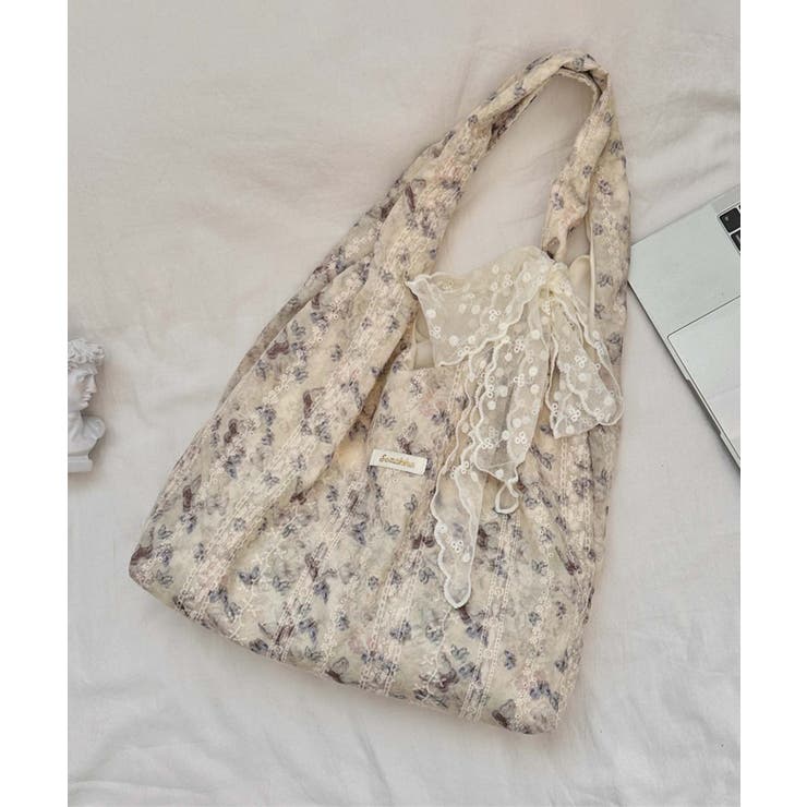 レース刺繍トートバッグ | aimoha  | 詳細画像38 