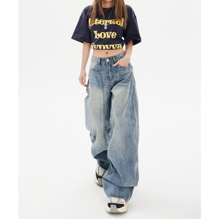 ワイドシルエットデニムパンツ | HOOK | 詳細画像14 