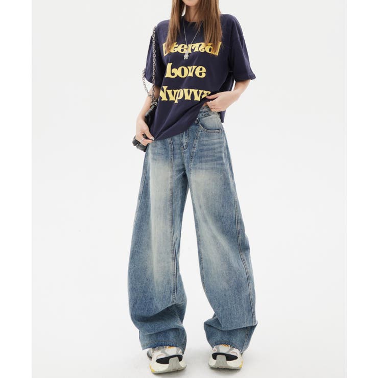 ワイドシルエットデニムパンツ | HOOK | 詳細画像5 