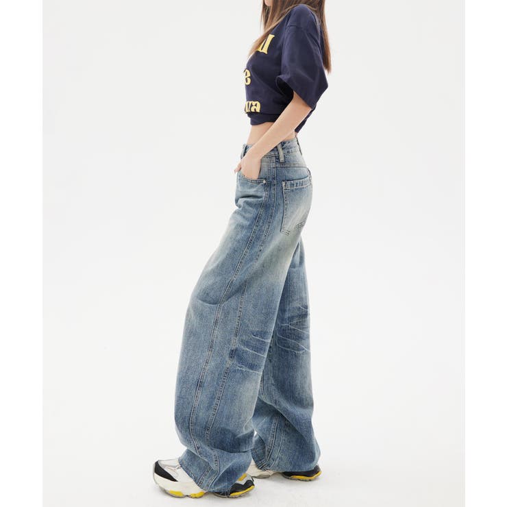 ワイドシルエットデニムパンツ | HOOK | 詳細画像8 