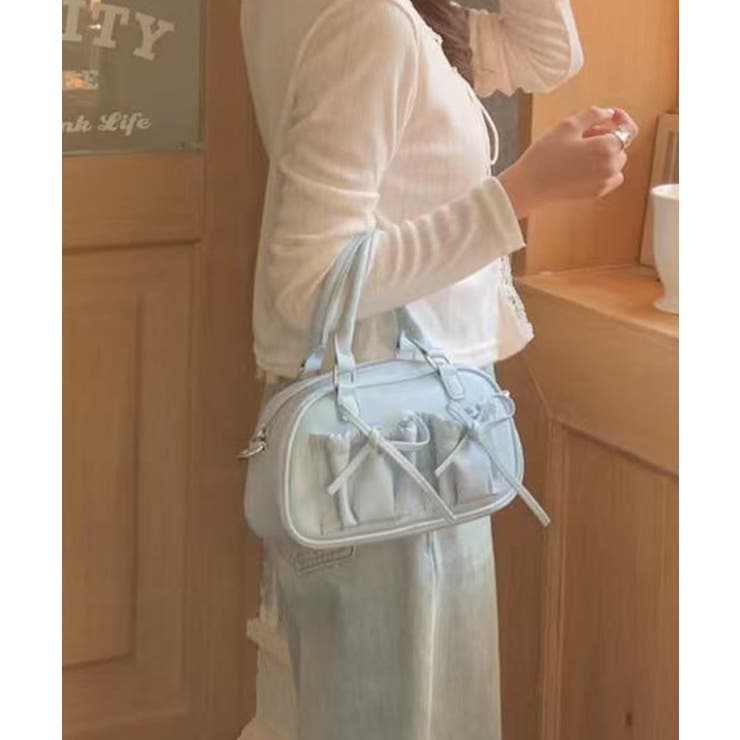 PU 2WAYショルダーバッグ ハンドバッグ | aimoha  | 詳細画像12 