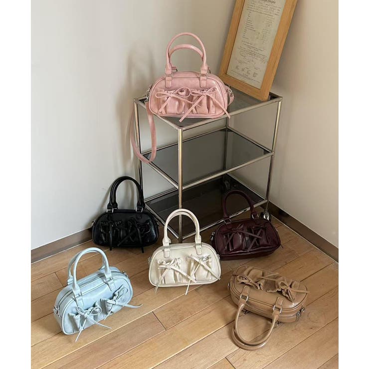 PU 2WAYショルダーバッグ ハンドバッグ | aimoha  | 詳細画像2 