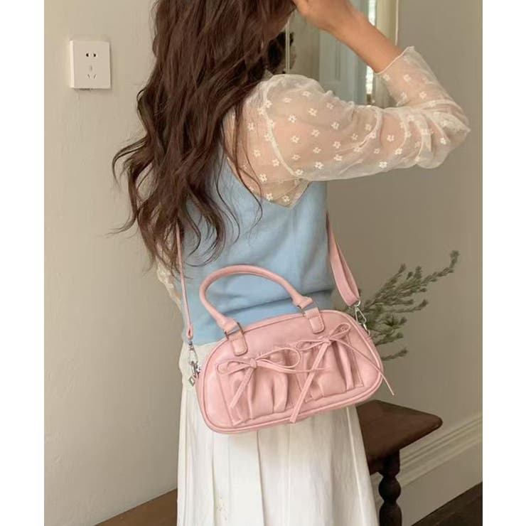 PU 2WAYショルダーバッグ ハンドバッグ | aimoha  | 詳細画像22 