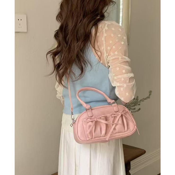 PU 2WAYショルダーバッグ ハンドバッグ | aimoha  | 詳細画像23 