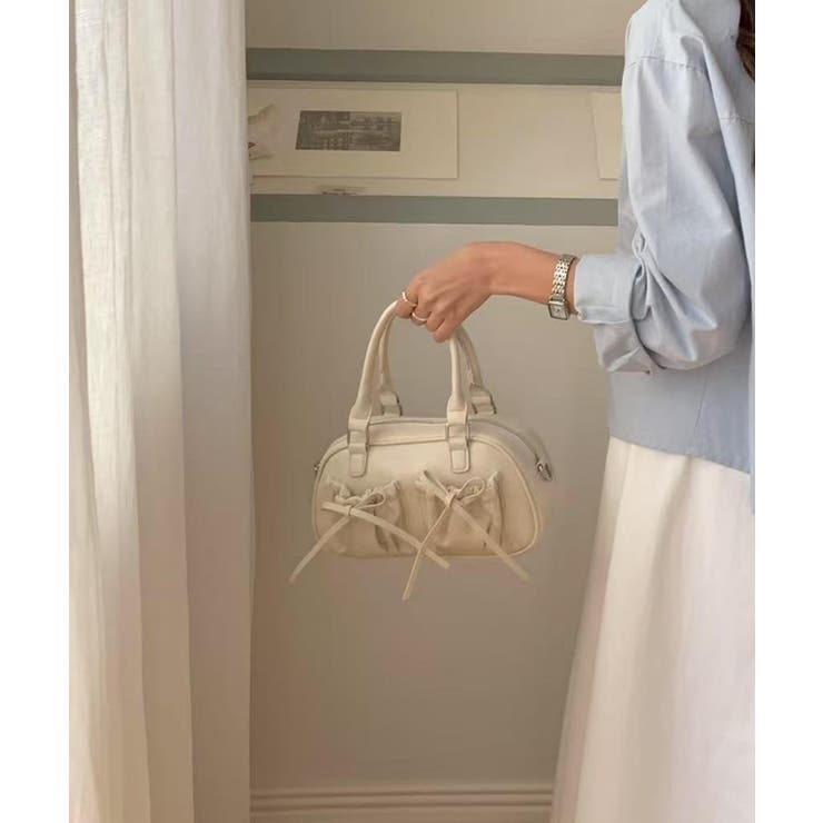 PU 2WAYショルダーバッグ ハンドバッグ | aimoha  | 詳細画像5 