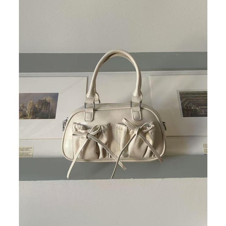 PU 2WAYショルダーバッグ ハンドバッグ | aimoha  | 詳細画像8 