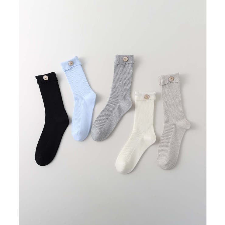 【MOSOX】ボタンナチュラルソックス 靴下 | aimoha  | 詳細画像4 