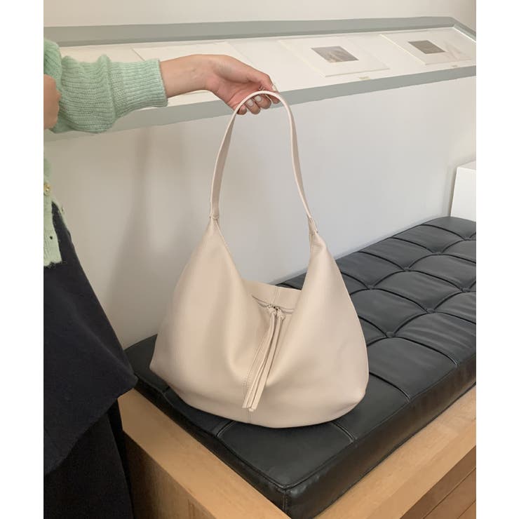 シンプル肩掛けバッグ ショルダーバッグ | aimoha  | 詳細画像1 