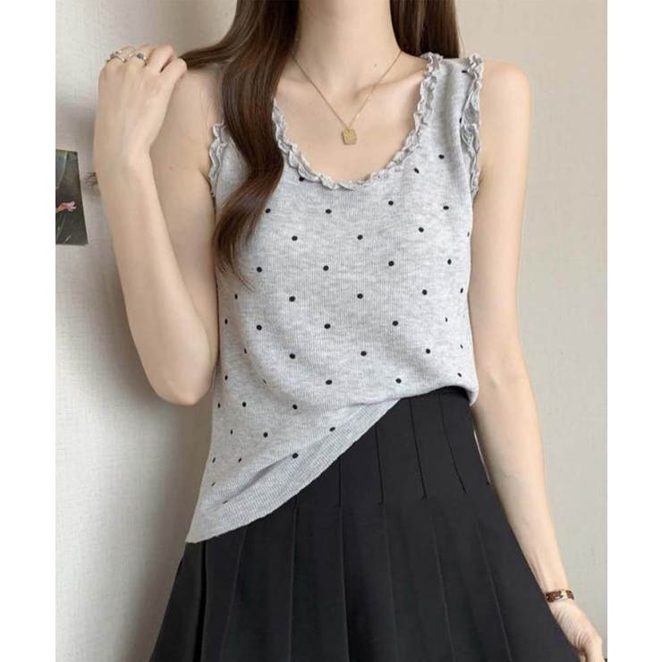COMME CA ISM｜シャイニー タンクトップ | Rakuten Fashion(楽天